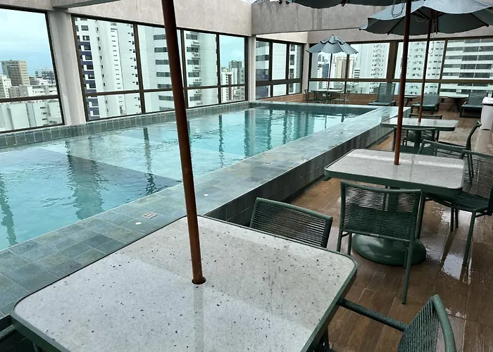 Boa Viagem - Flat Rooftop 470 - Novo